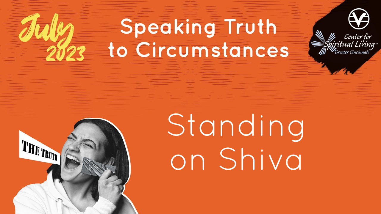 Title slide: Standing on Shiva